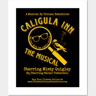 Caligula Inn The Musical - Glasses Posters and Art